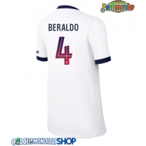 Maglie da calcio Paris Saint-Germain Lucas Beraldo #4 Seconda Maglia Femminile 2026-27 Manica Corta